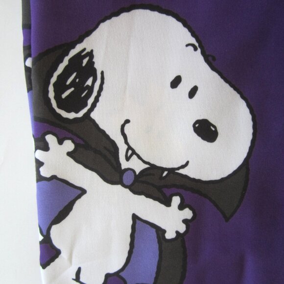 Snoopy Peanuts Halloween Dracula Shower Curtain - Picture 3 of 6